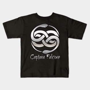 SILVER CAPTAIN FALCORE Kids T-Shirt